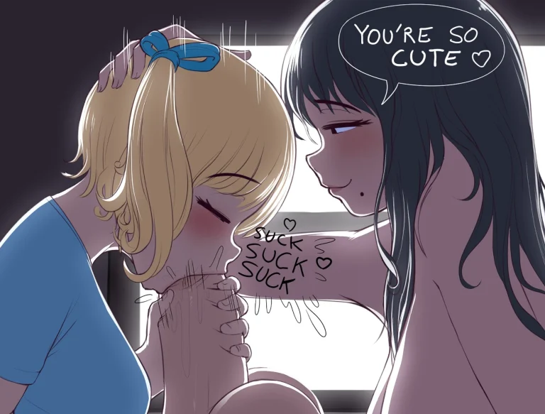 Love is Sharing - Nessie and Alison porn comic picture 12