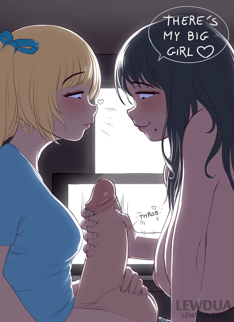 Love is Sharing - Nessie and Alison porn comic picture 2