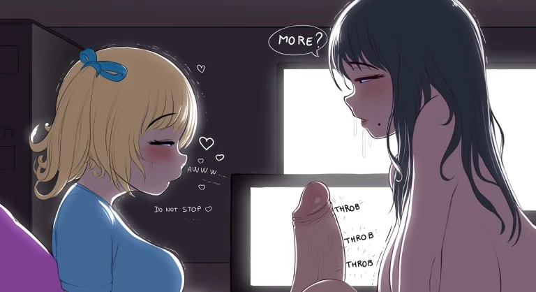 Love is Sharing - Nessie and Alison porn comic picture 26