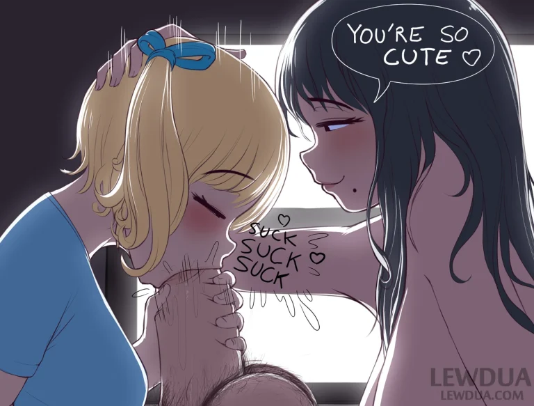 Love is Sharing - Nessie and Alison porn comic picture 46