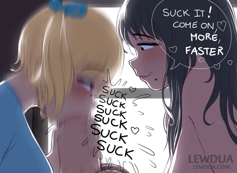 Love is Sharing - Nessie and Alison porn comic picture 49