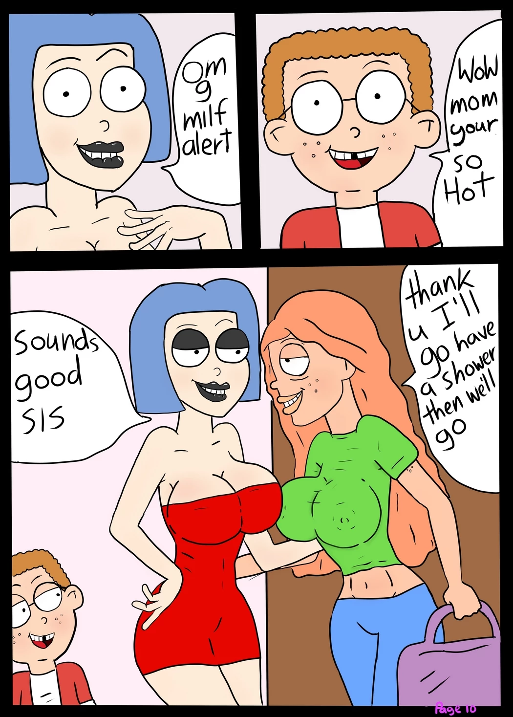Love the family 2: Mom back and she hot porn comic picture 11