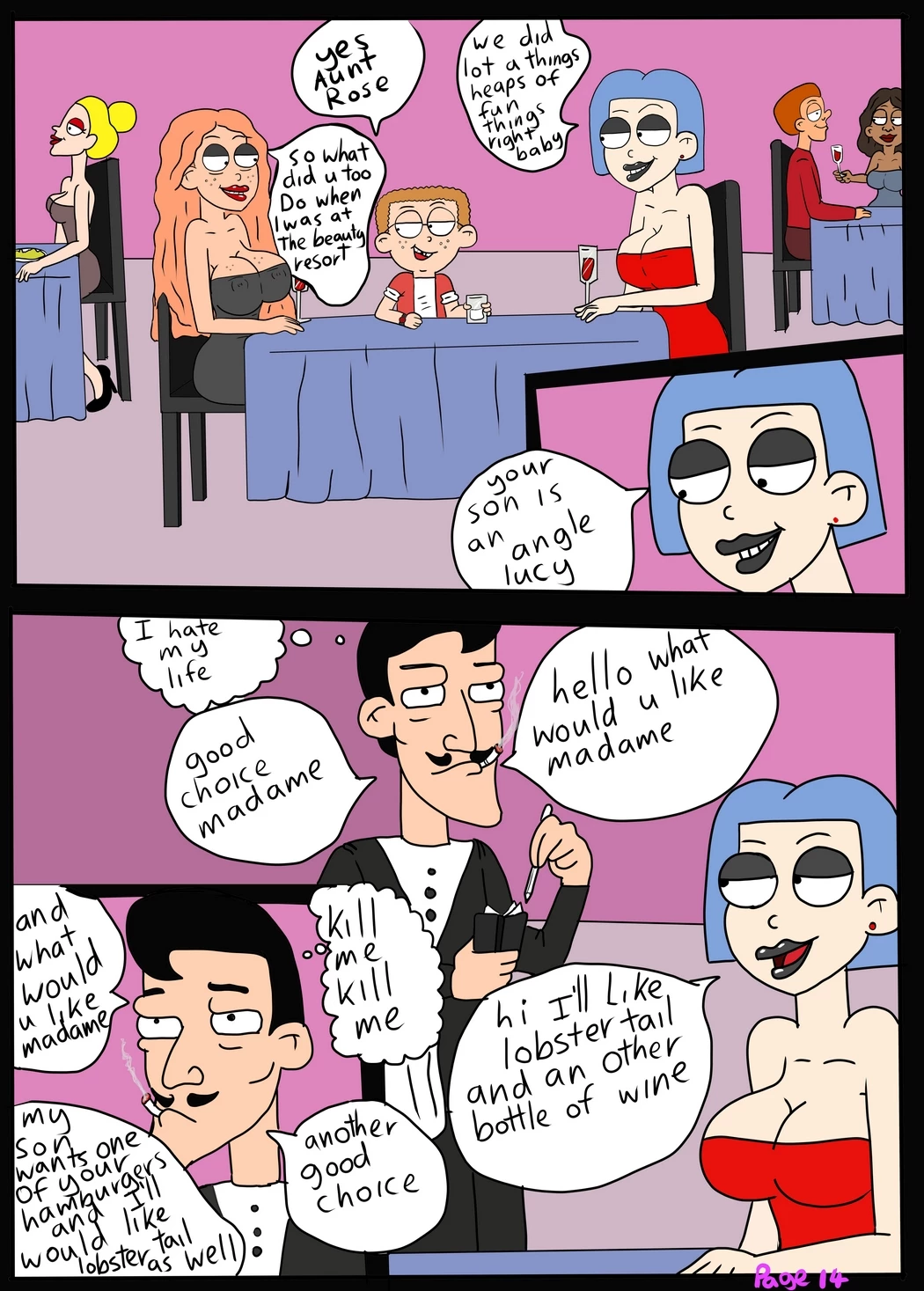 Love the family 2: Mom back and she hot porn comic picture 15