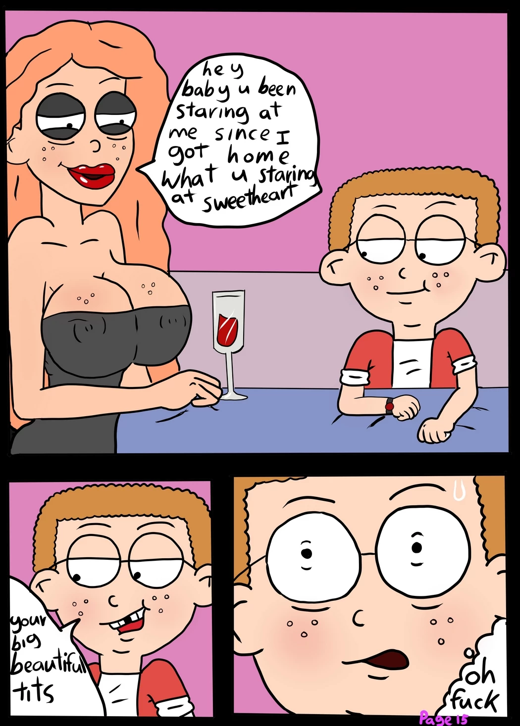 Love the family 2: Mom back and she hot porn comic picture 16