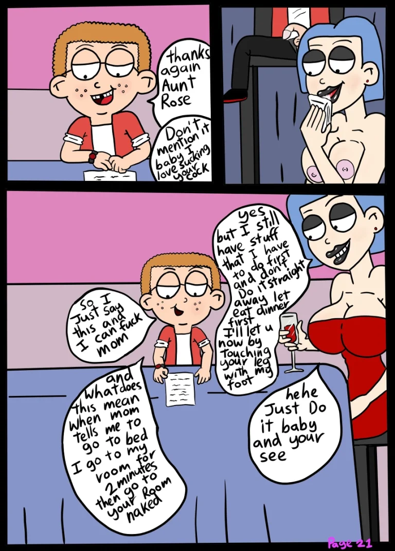 Love the family 2: Mom back and she hot porn comic picture 22