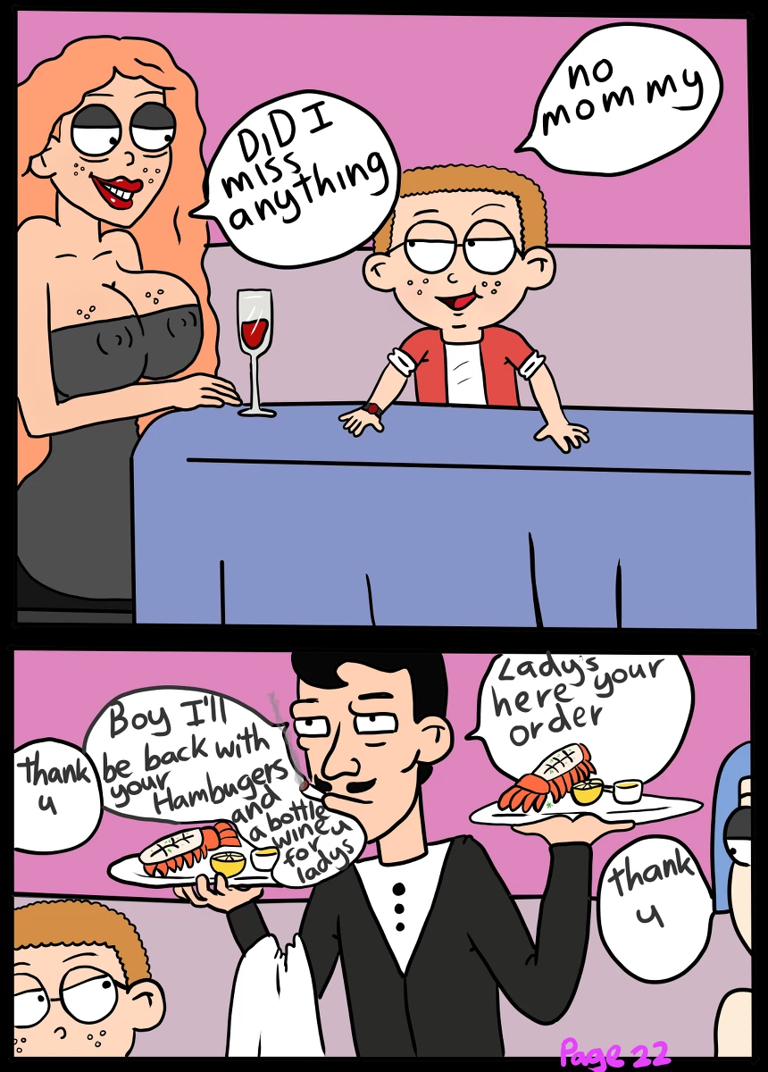 Love the family 2: Mom back and she hot porn comic picture 23