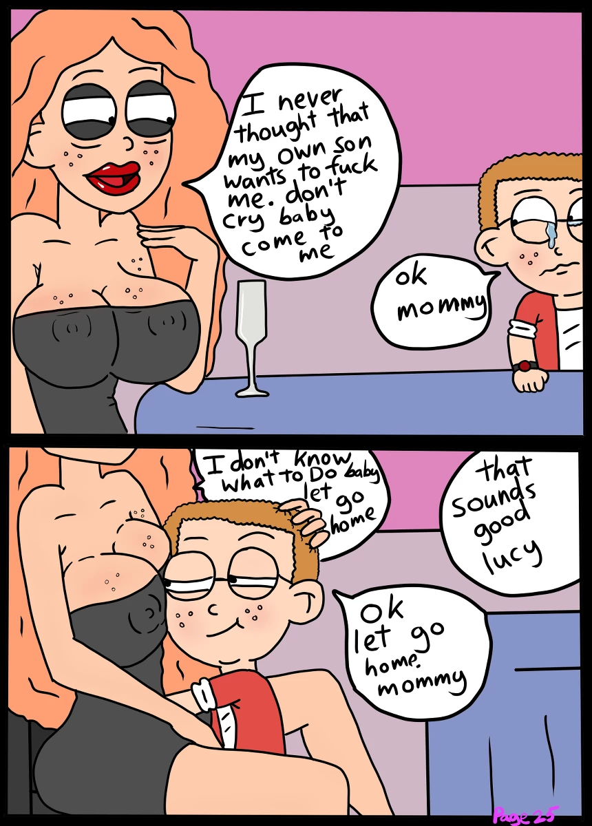 Love the family 2: Mom back and she hot porn comic picture 26