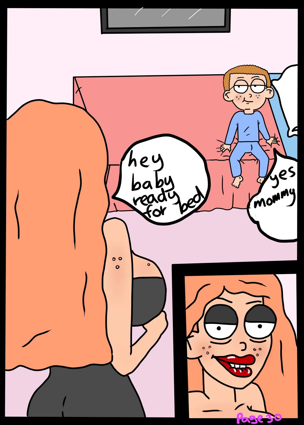 Love the family 2: Mom back and she hot porn comic picture 31