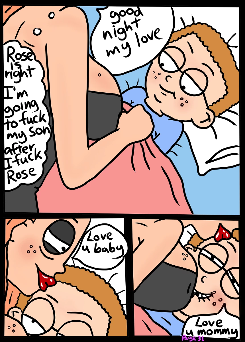 Love the family 2: Mom back and she hot porn comic picture 32