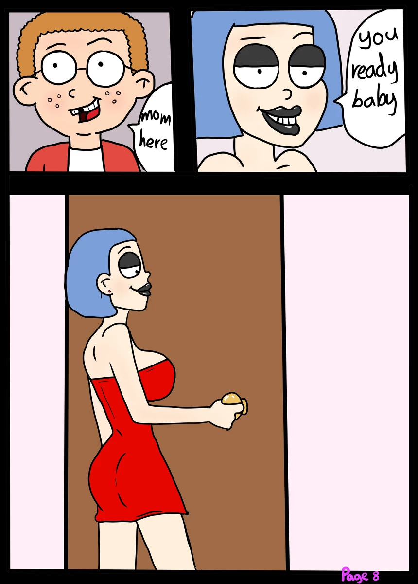 Love the family 2: Mom back and she hot porn comic picture 9