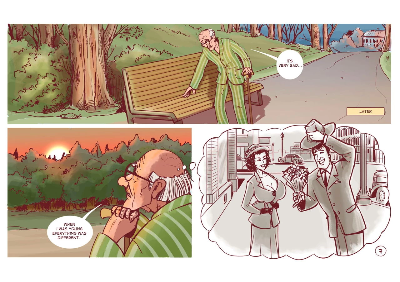 Lucky 80 Level porn comic picture 8