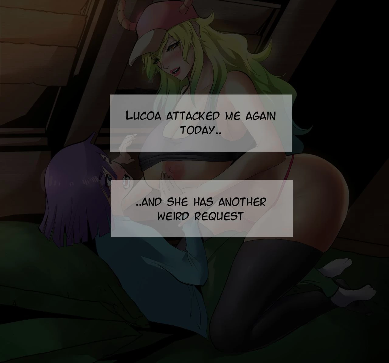 Lucoa always helps me porn comic picture 2