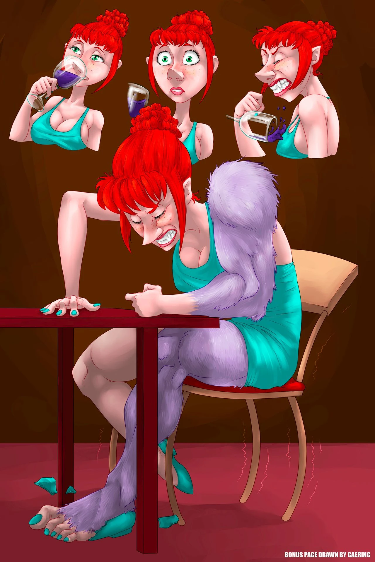 Lucy's Despicable Rampage! porn comic picture 23