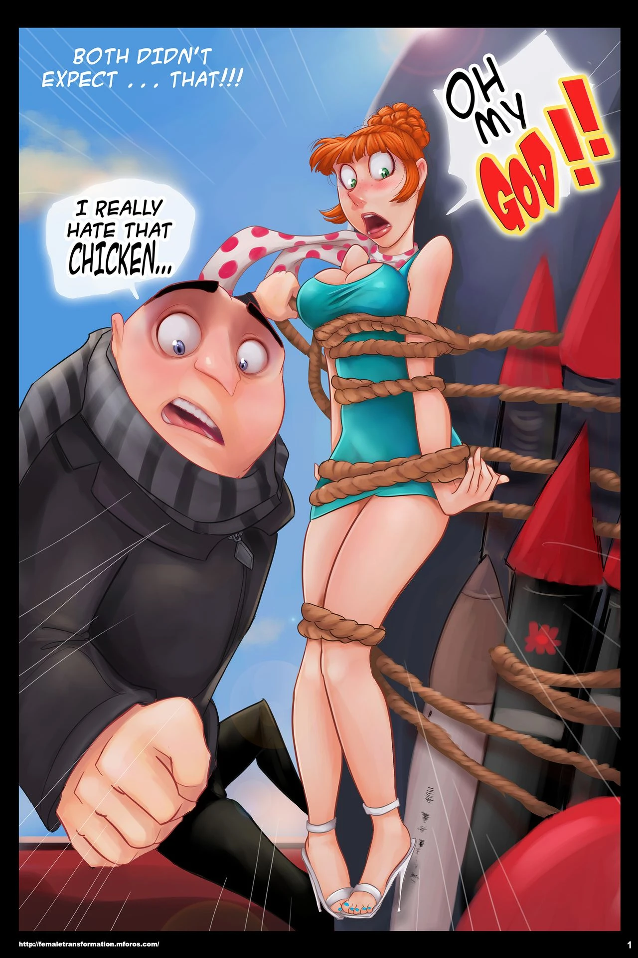 Lucy's Despicable Rampage! porn comic picture 3