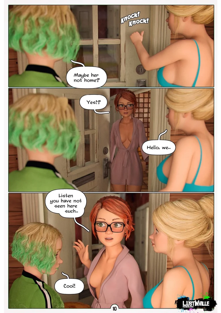 LustInVille Ep. 2 - Morning's Guests porn comic picture 10