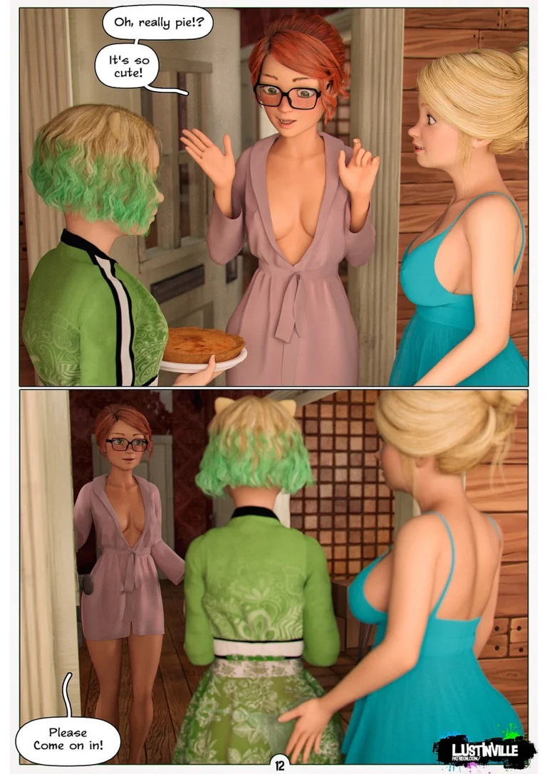LustInVille Ep. 2 - Morning's Guests porn comic picture 12