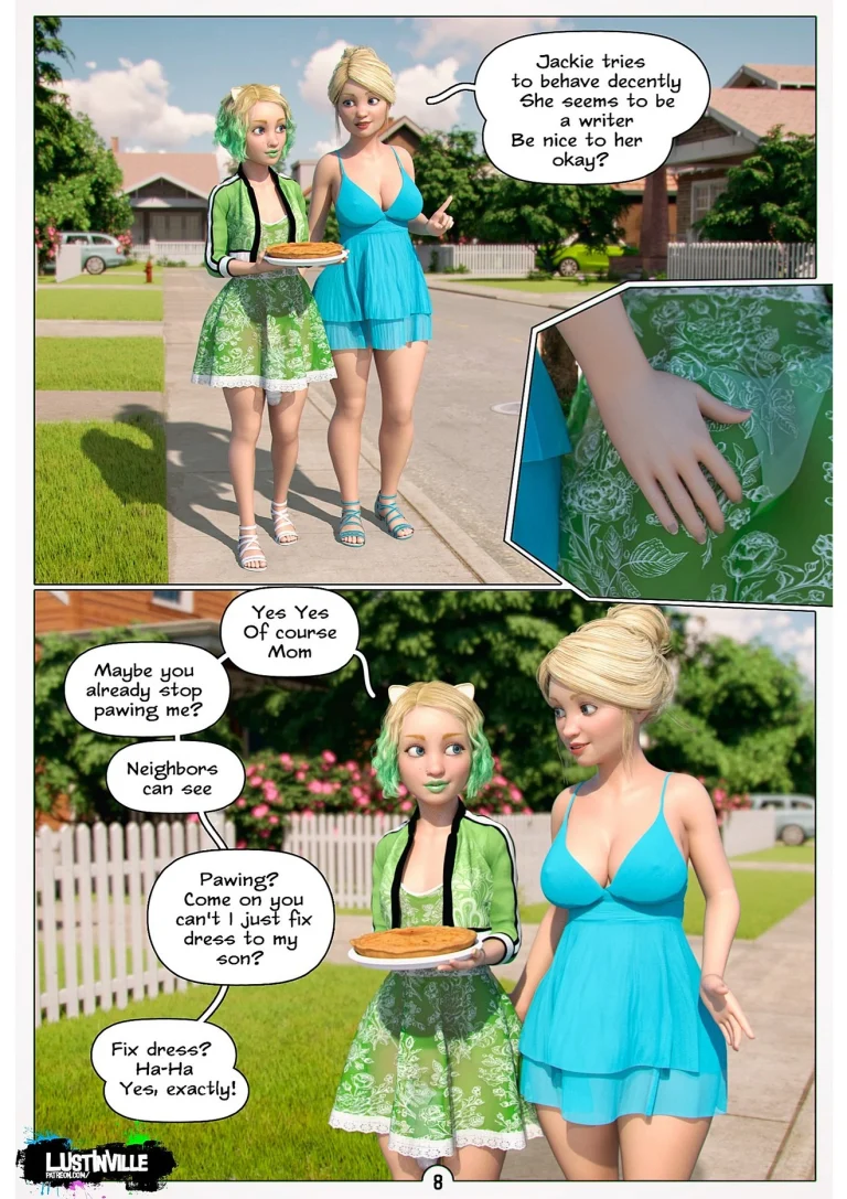 LustInVille Ep. 2 - Morning's Guests porn comic picture 8