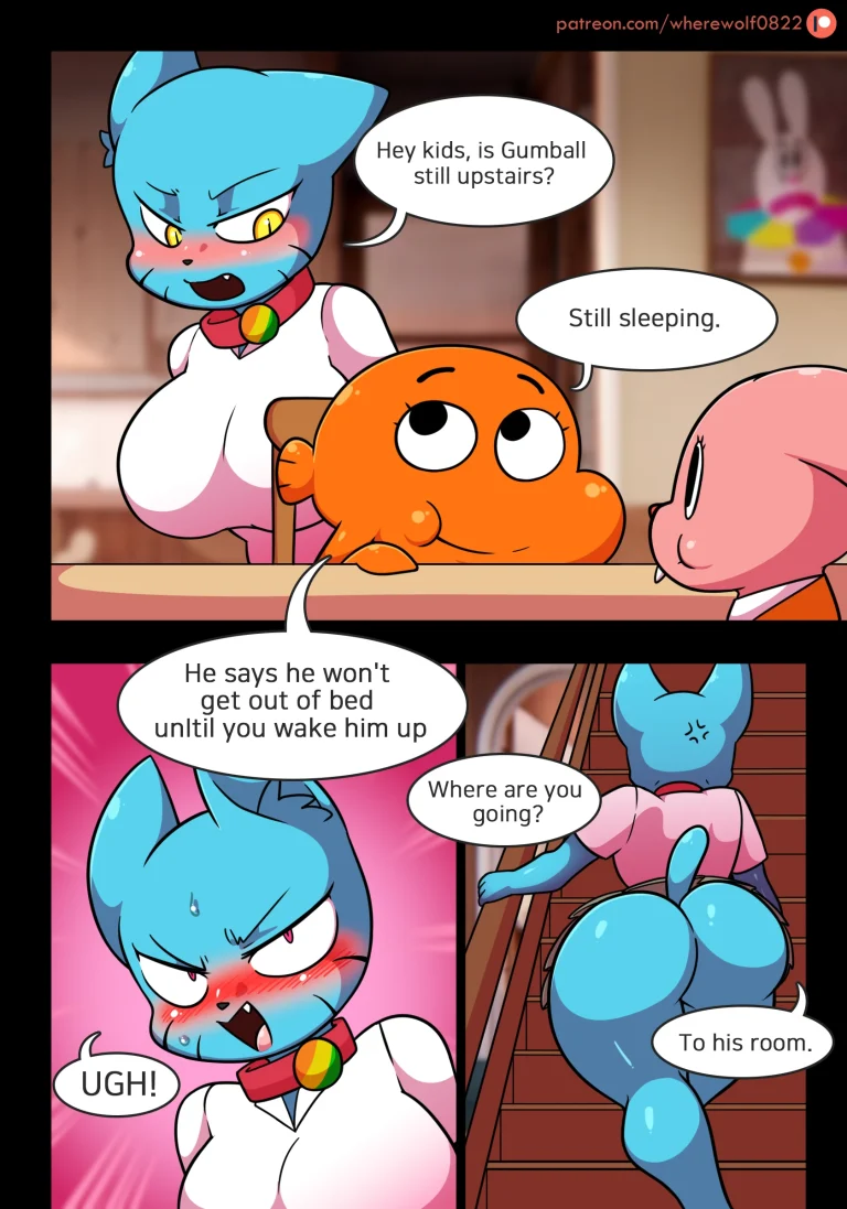 Lusty World of Nicole Ep. 1 - Monday porn comic picture 1
