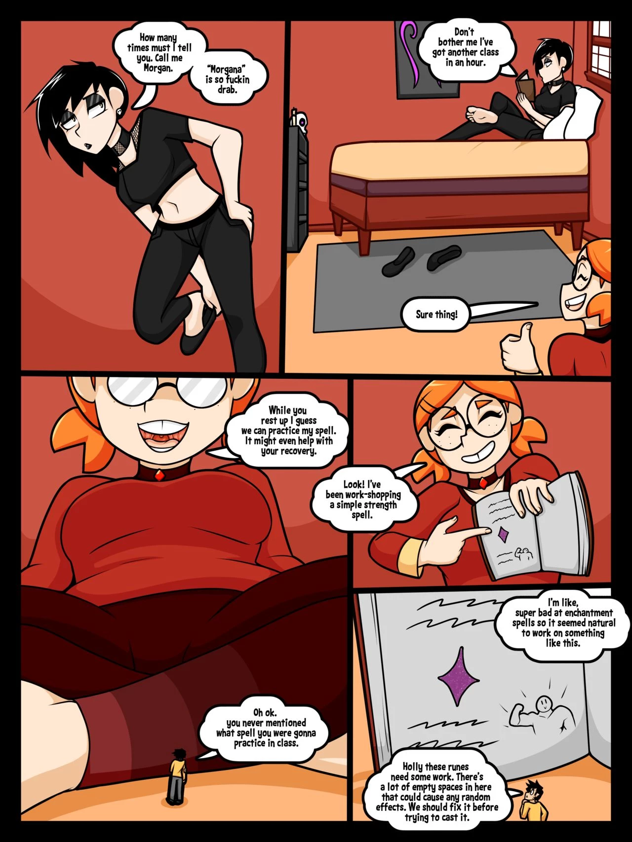 Magical Mishaps porn comic picture 10