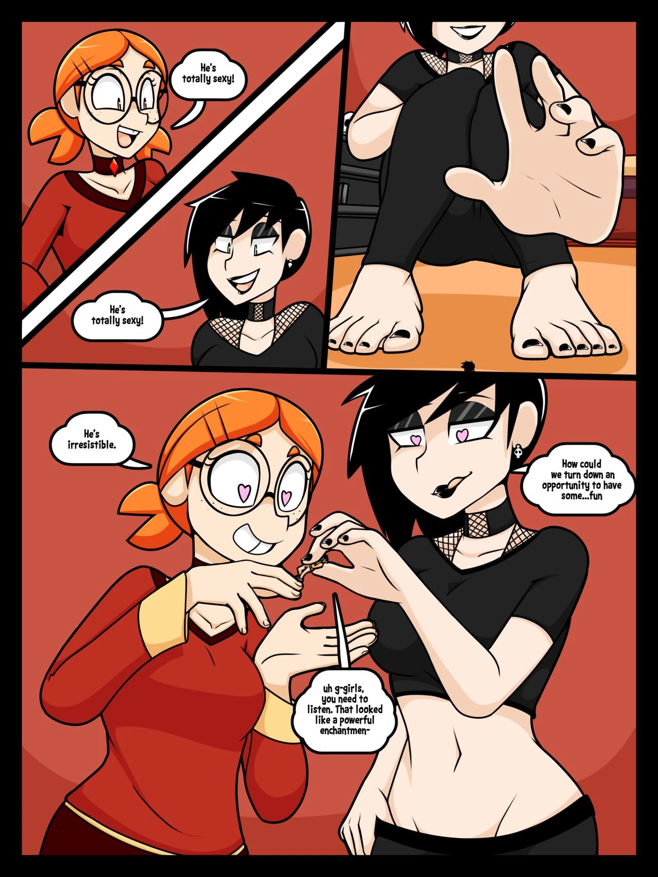 Magical Mishaps porn comic picture 12