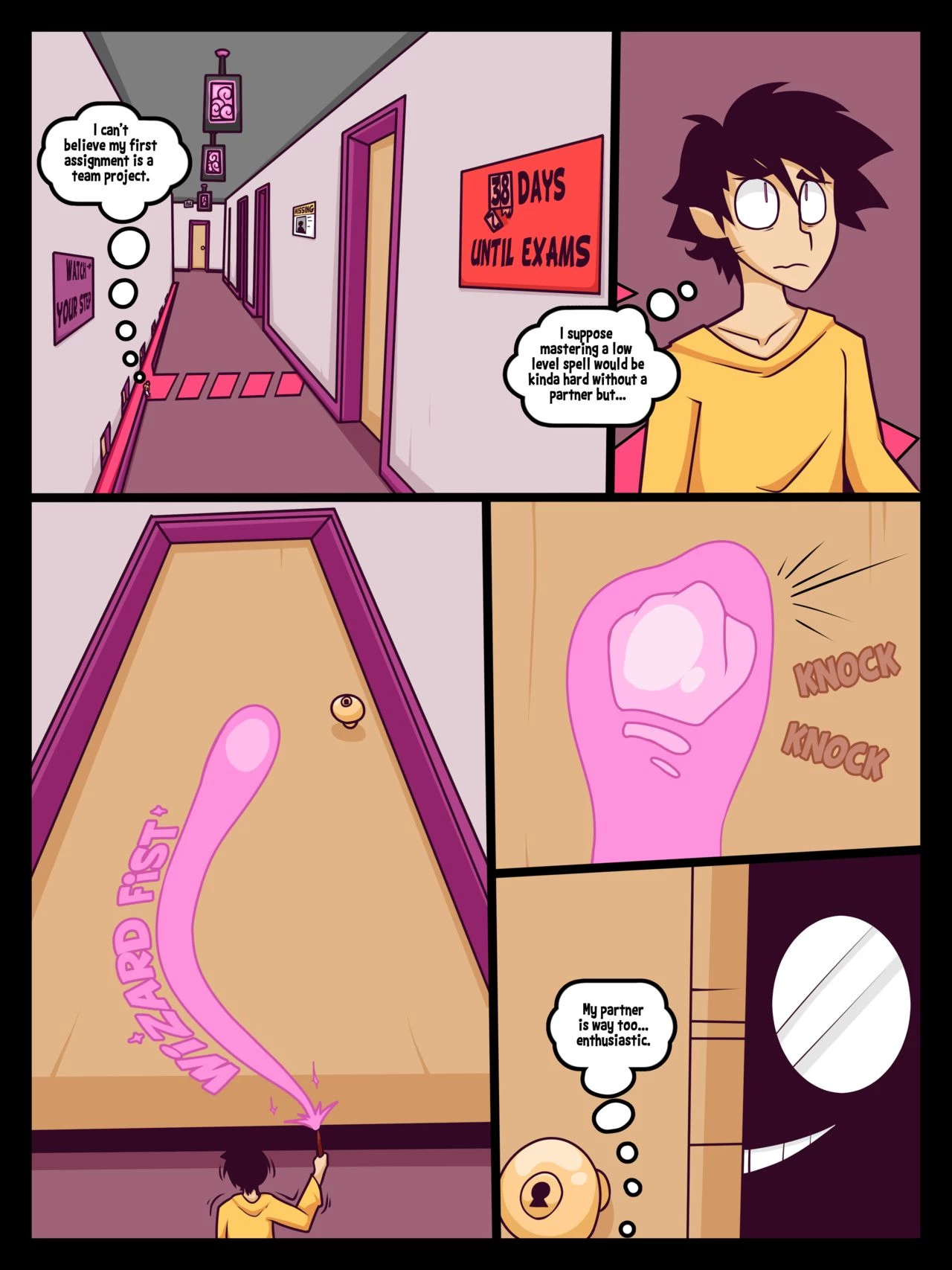 Magical Mishaps porn comic picture 2