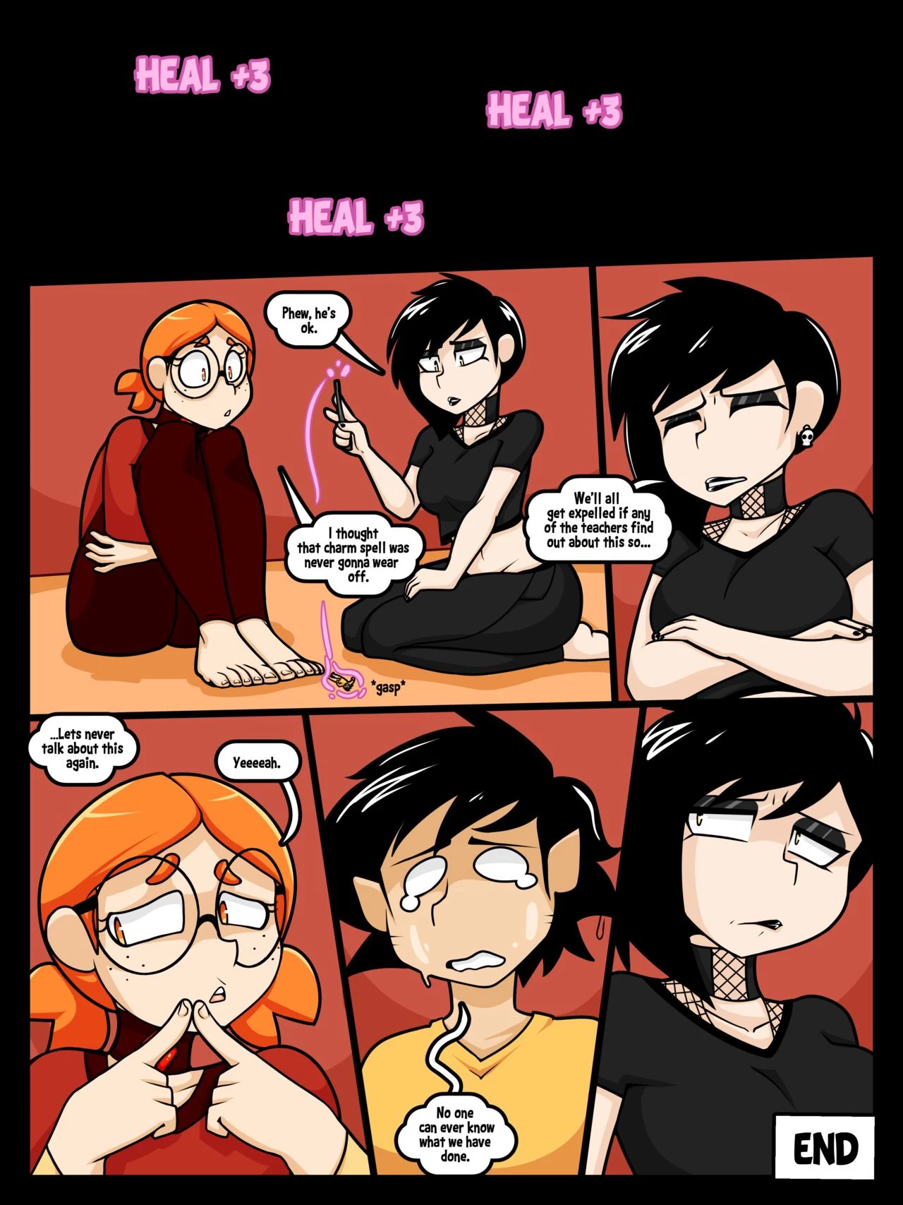 Magical Mishaps porn comic picture 23