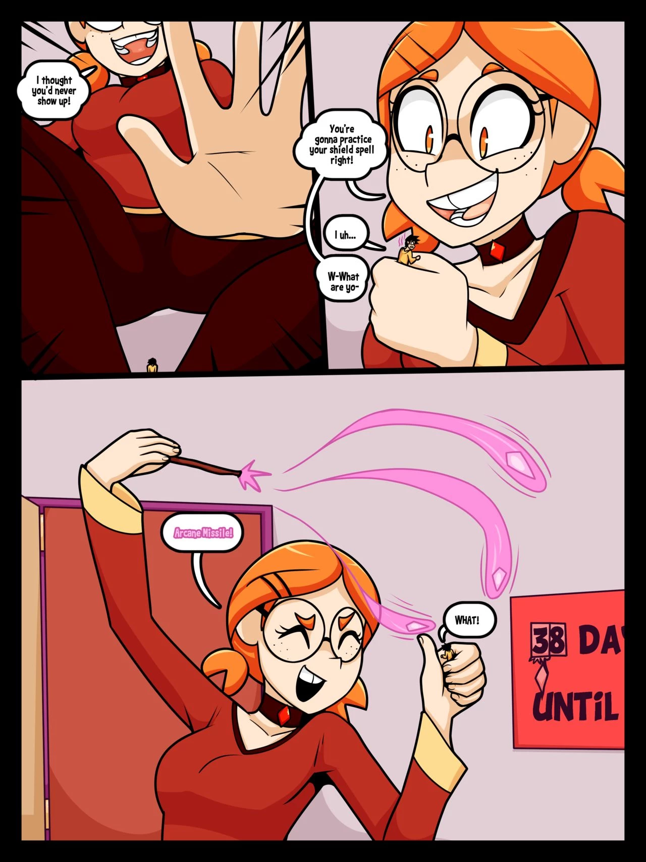 Magical Mishaps porn comic picture 3