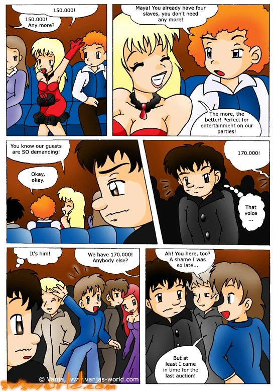 Maid Slave porn comic picture 5