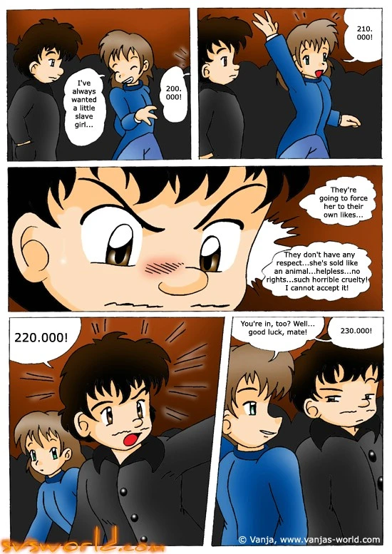 Maid Slave porn comic picture 6