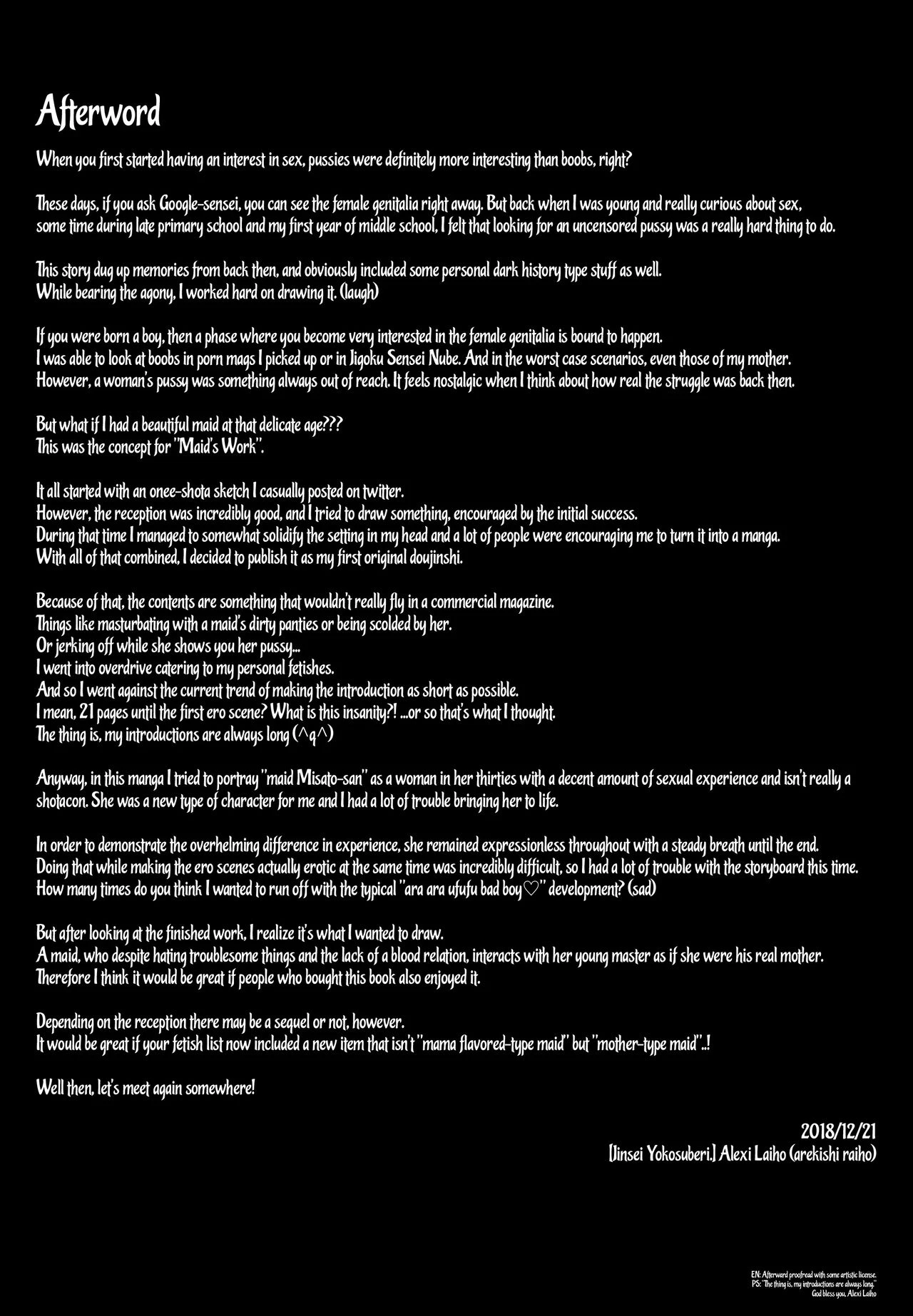 Maid's Work | Maid no Oshigoto. porn comic picture 36