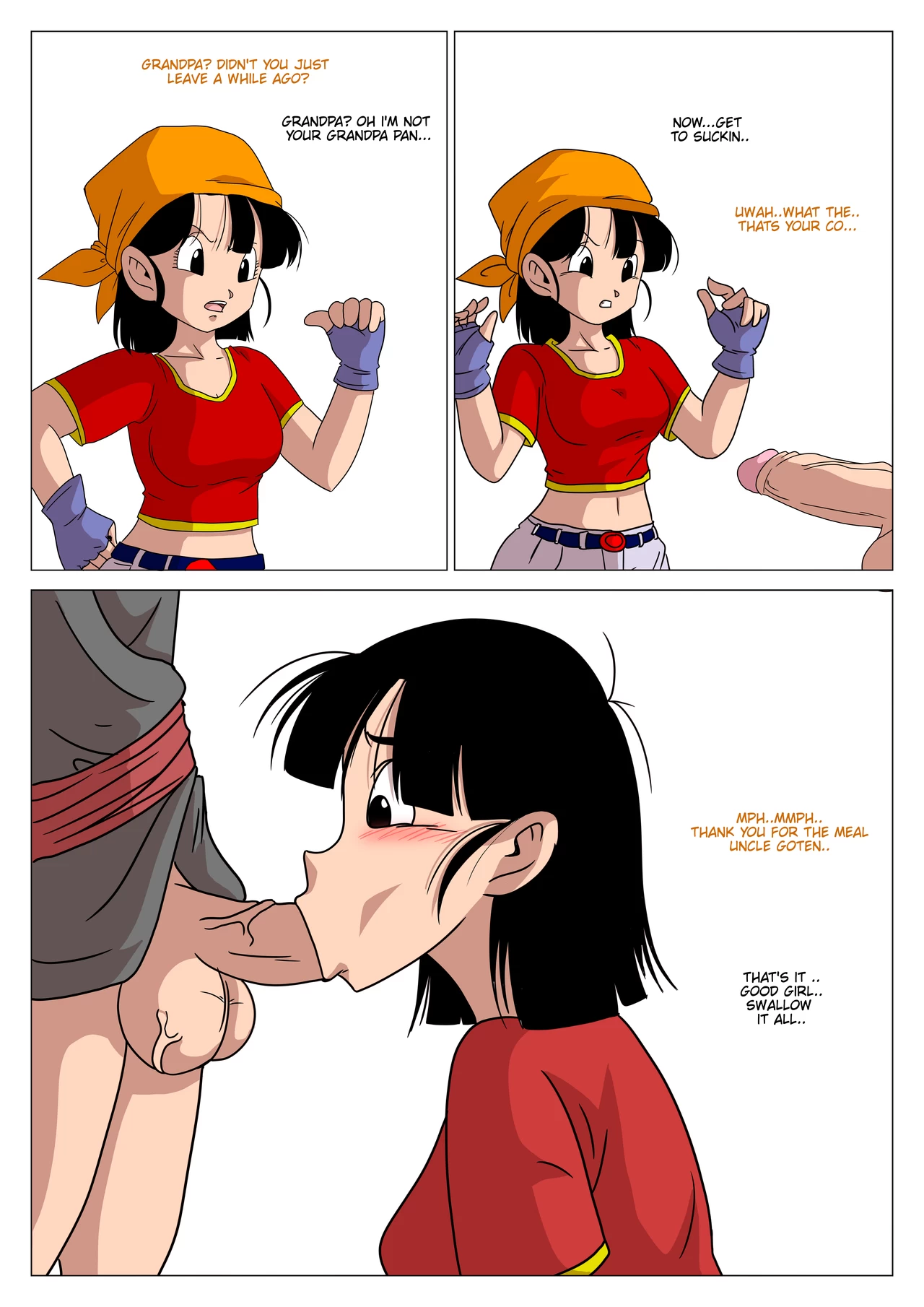 Majin Goten porn comic picture 17