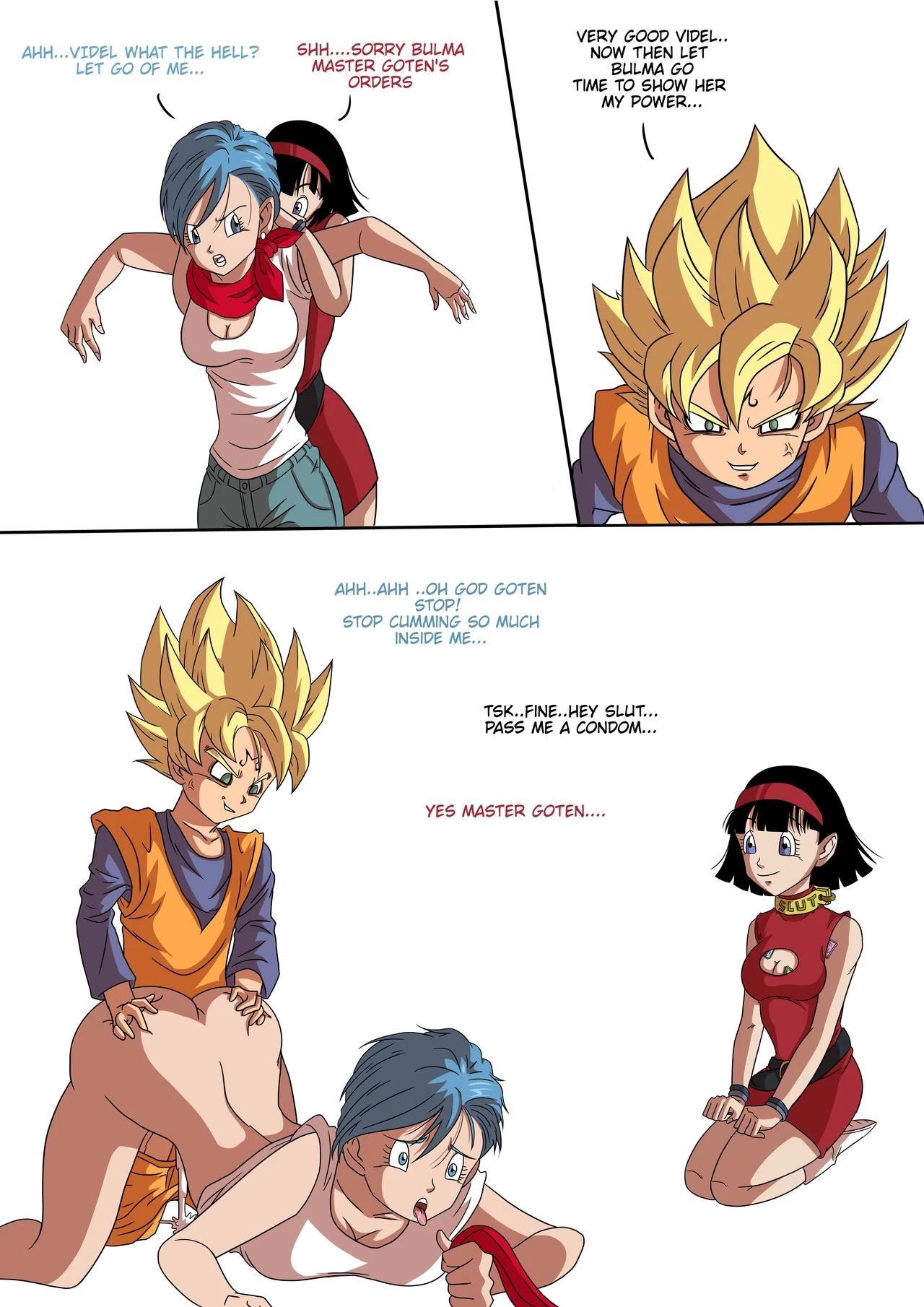 Majin Goten porn comic picture 2