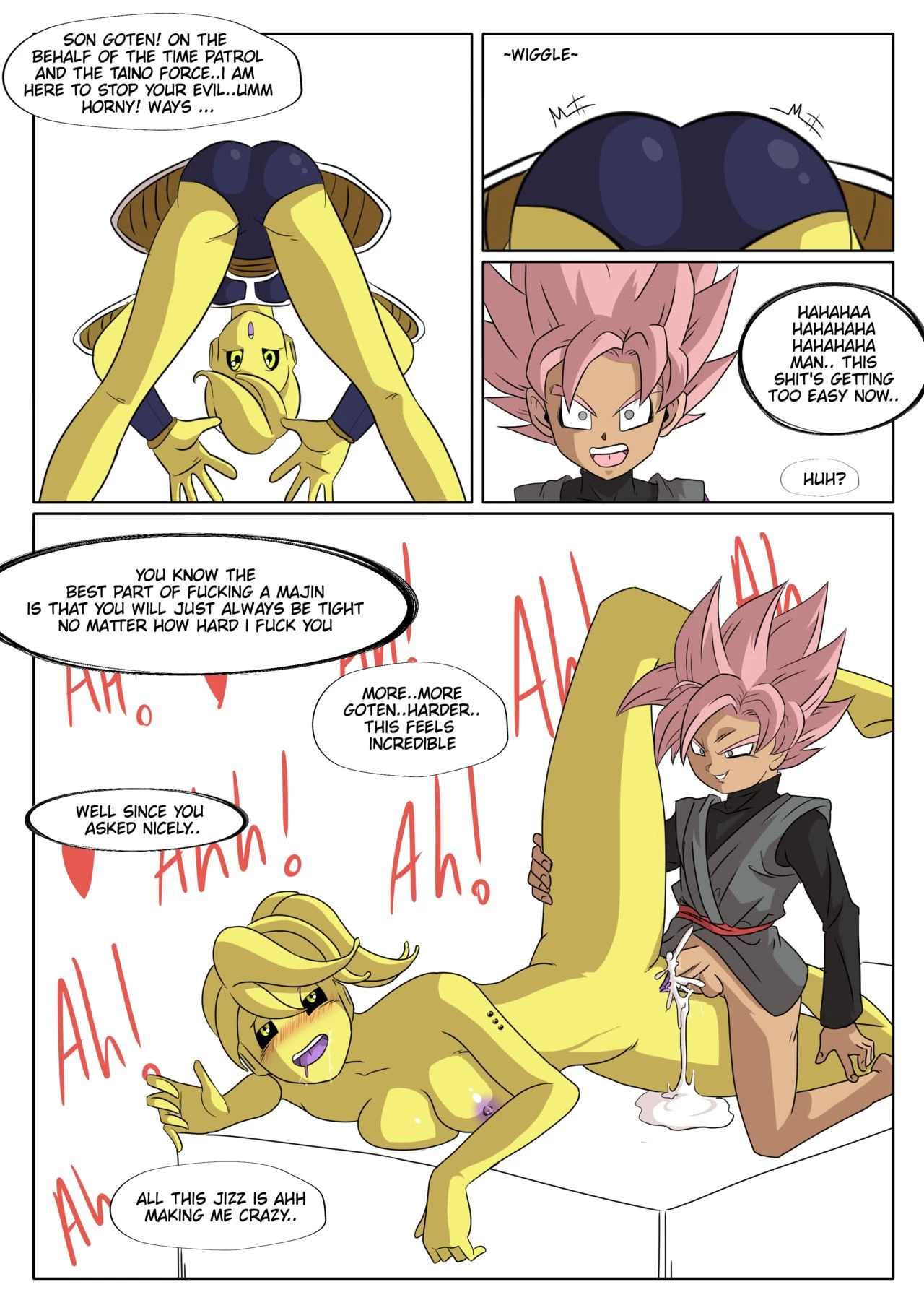 Majin Goten porn comic picture 21