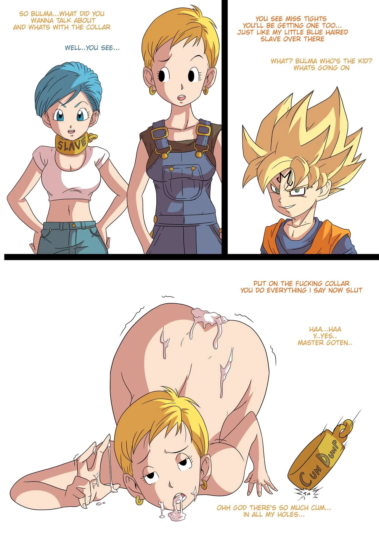 Majin Goten porn comic picture 4