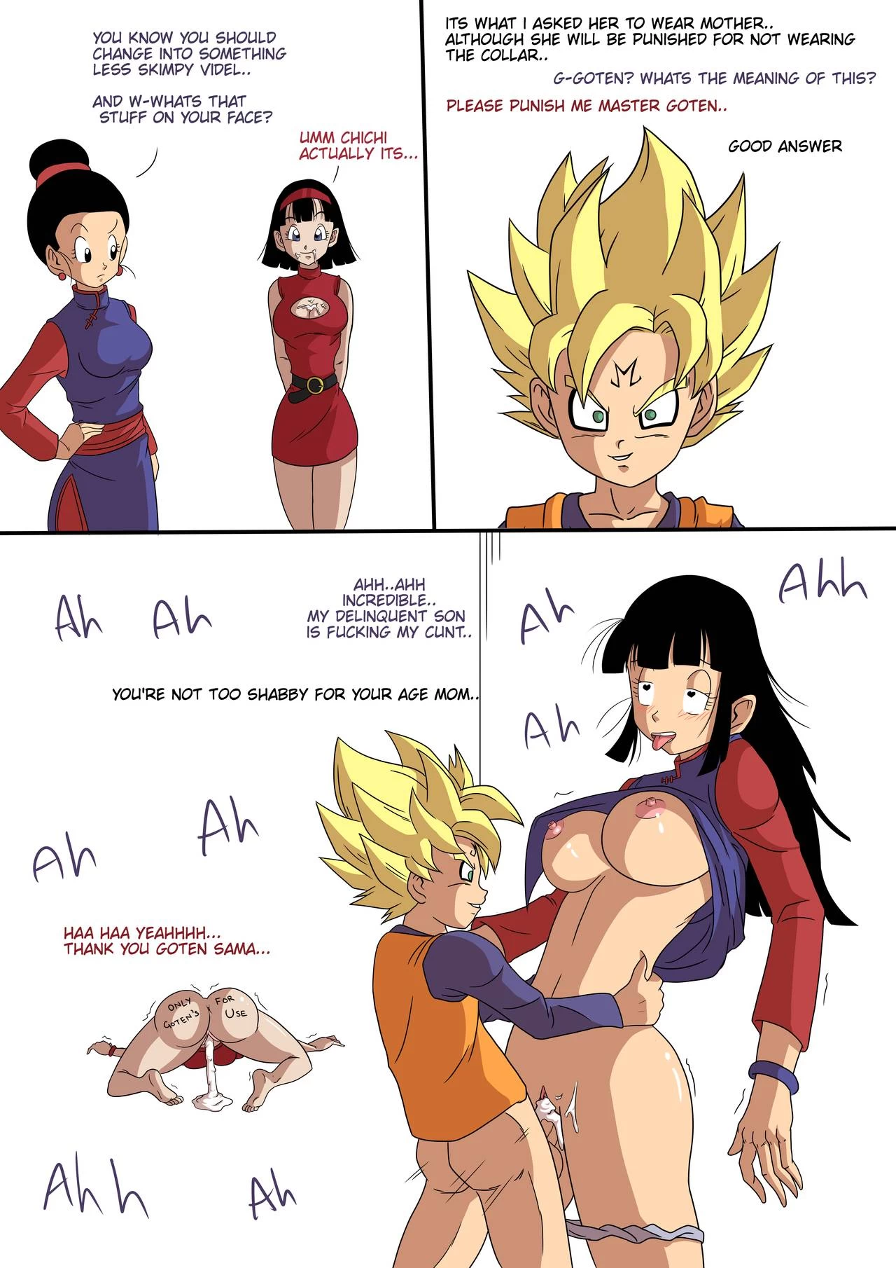Majin Goten porn comic picture 6
