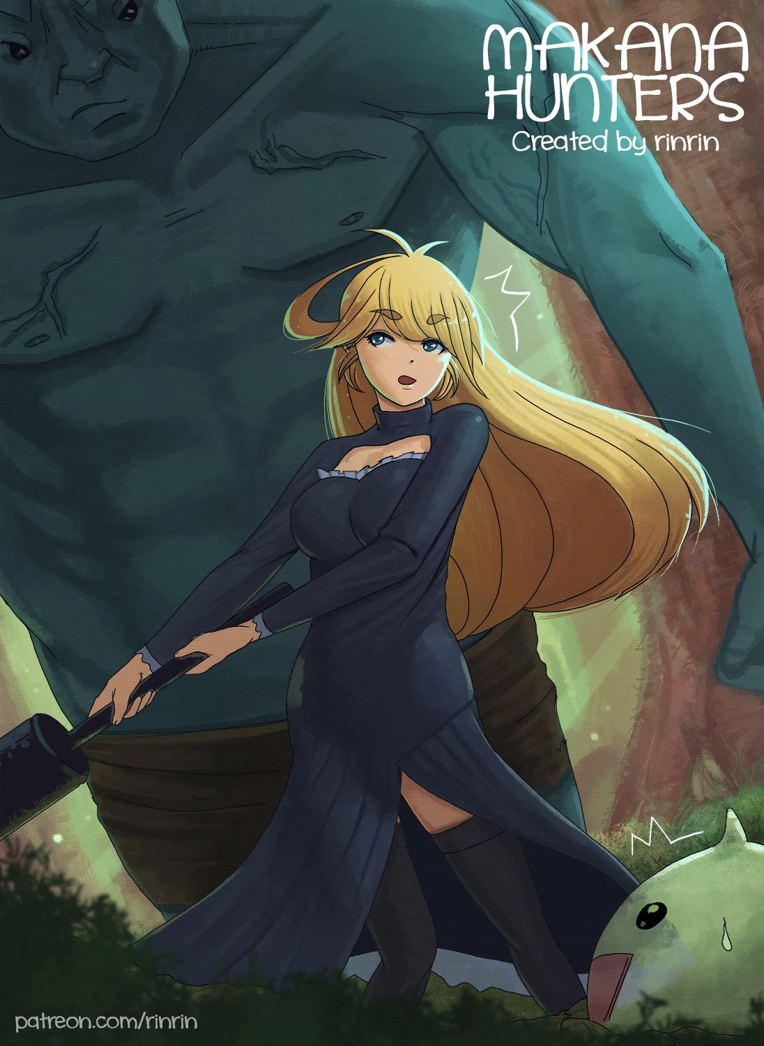 Makana Hunters porn comic picture 1