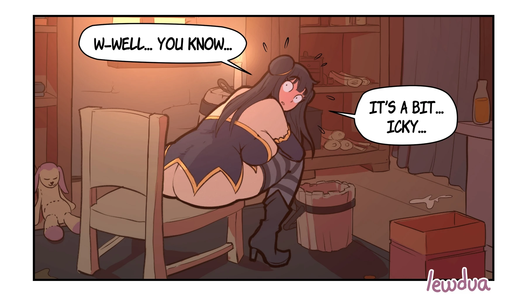 Making a Potion porn comic picture 10