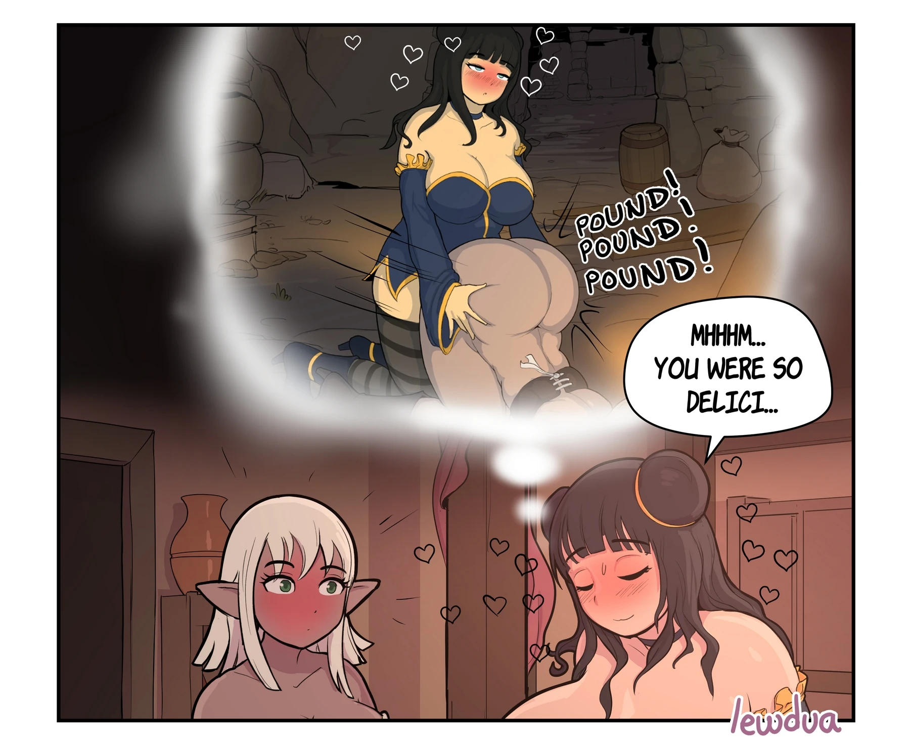 Making a Potion porn comic picture 21