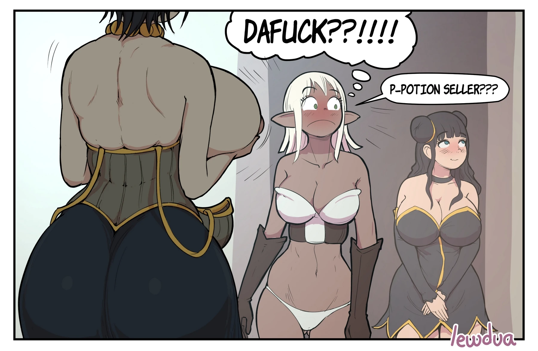 Making a Potion porn comic picture 40