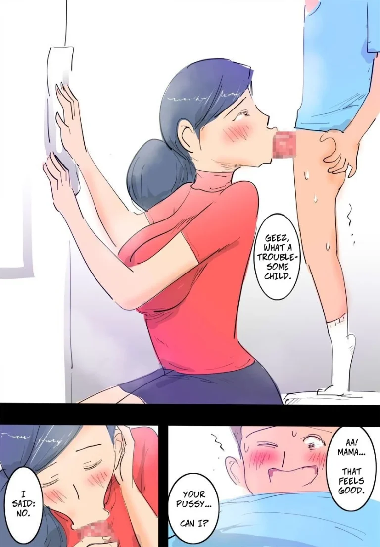 Mama's Naughty Chores porn comic picture 1