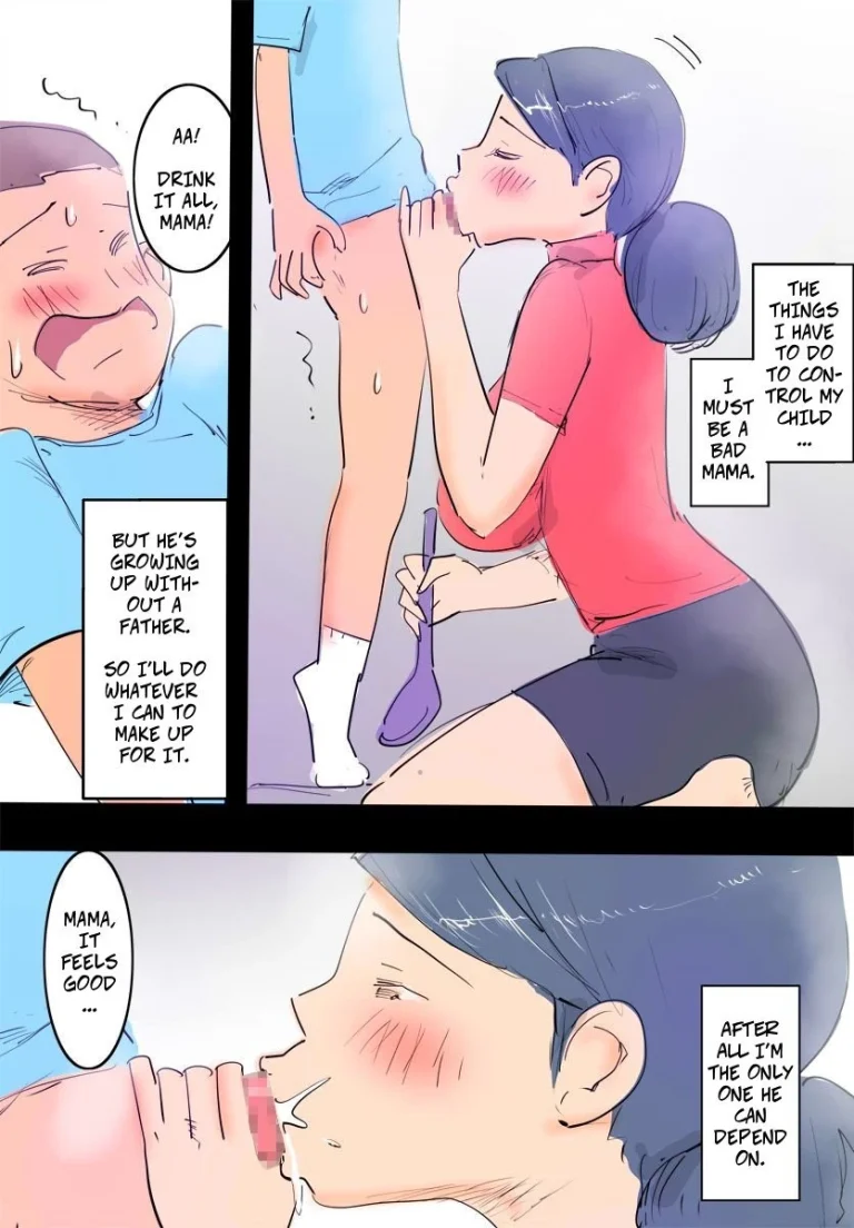 Mama's Naughty Chores porn comic picture 23