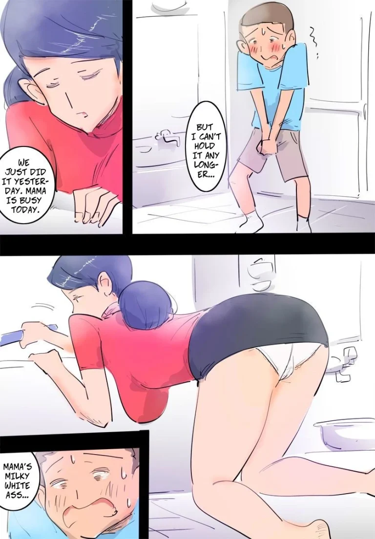 Mama's Naughty Chores porn comic picture 5