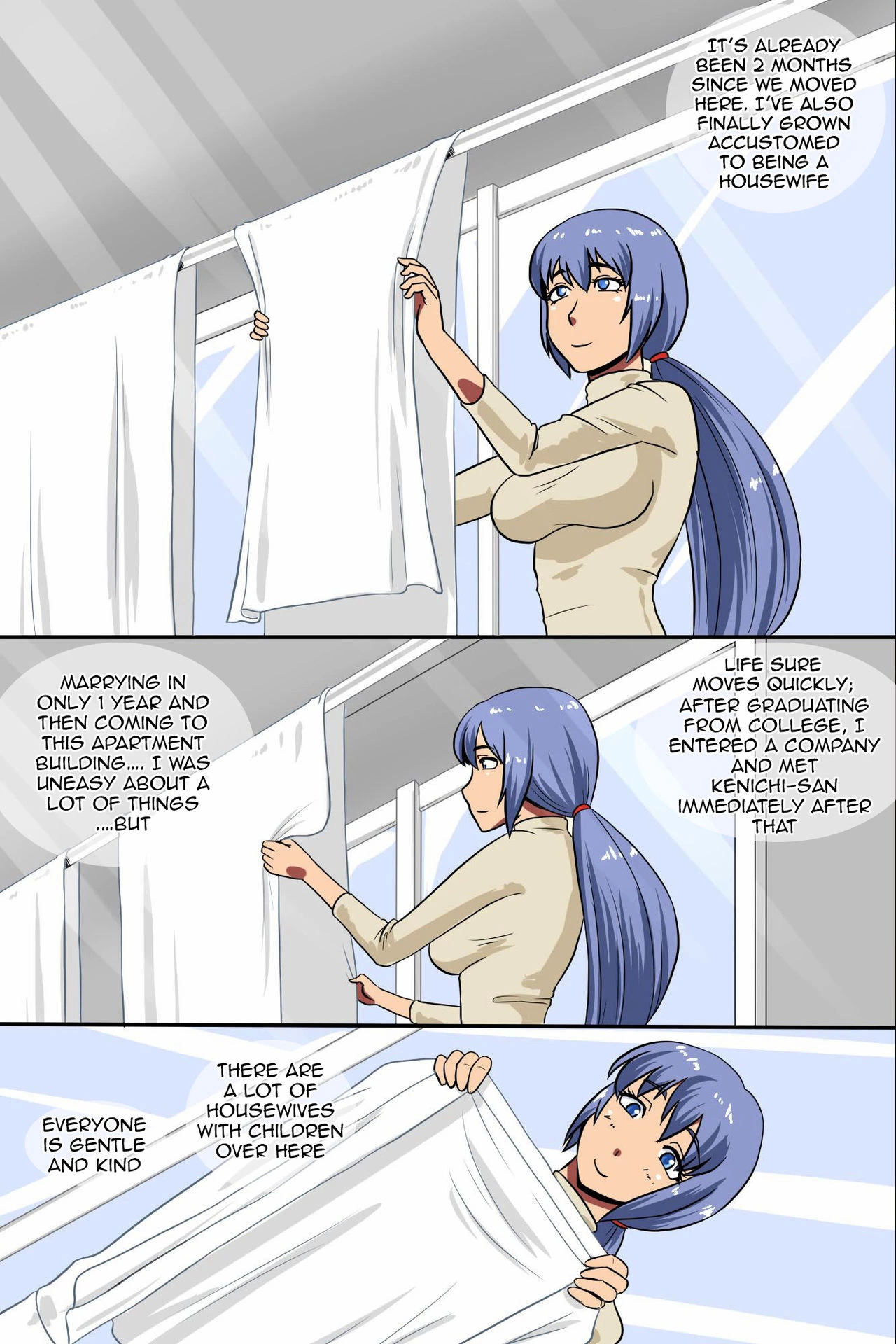 Manager's Housewives - All the Women in This Apartment Building Are Mine porn comic picture 4