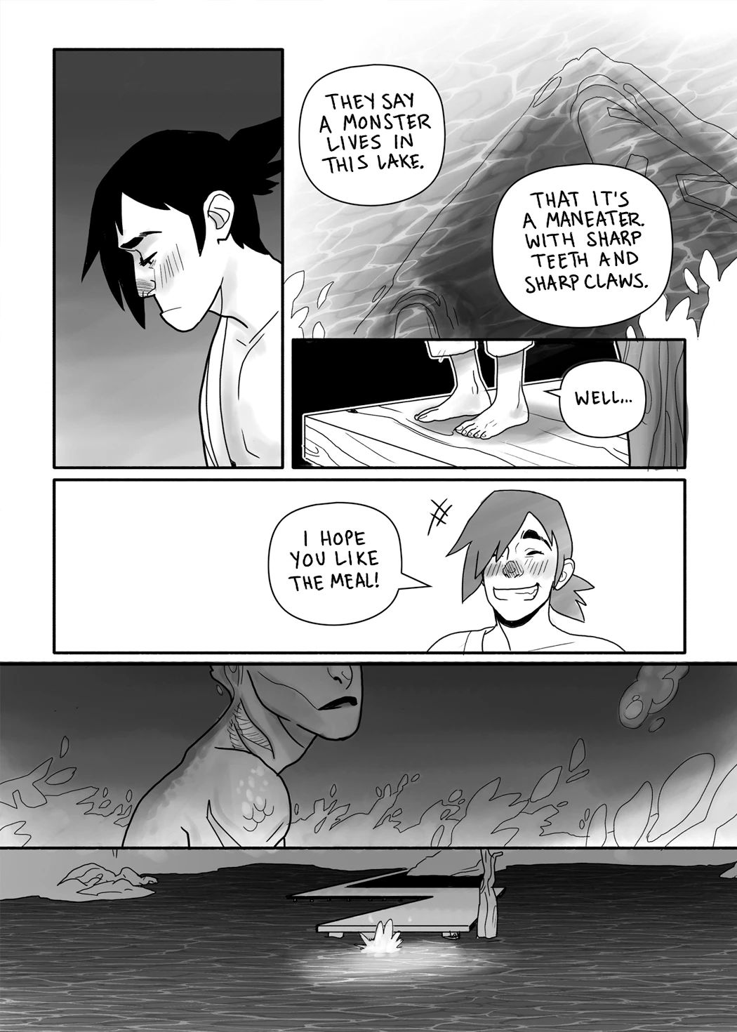 Maneater porn comic picture 4