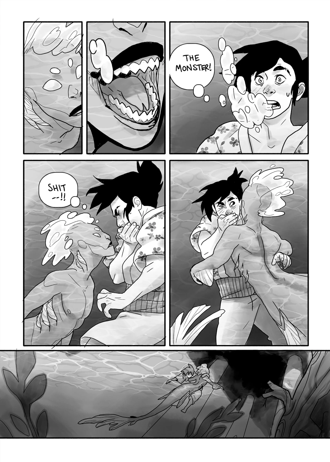 Maneater porn comic picture 6