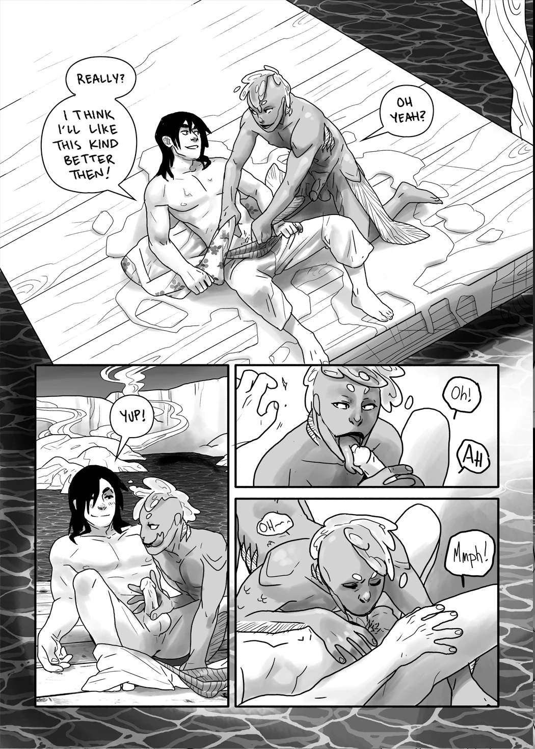 Maneater porn comic picture 9