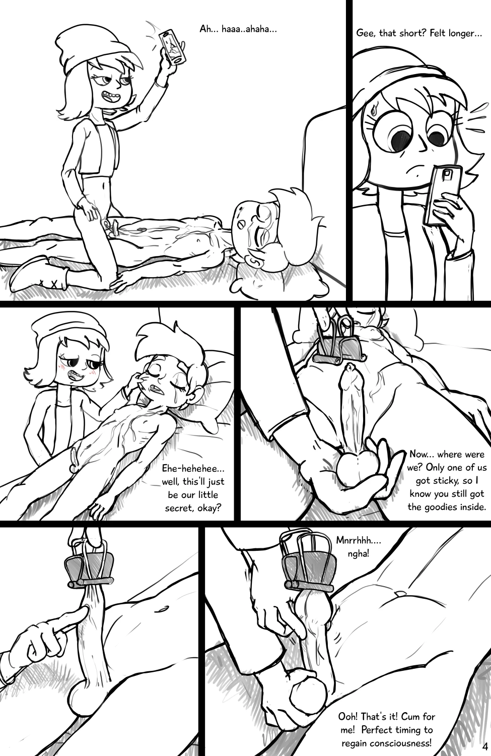 Marco and the Beanie Stalker porn comic picture 4