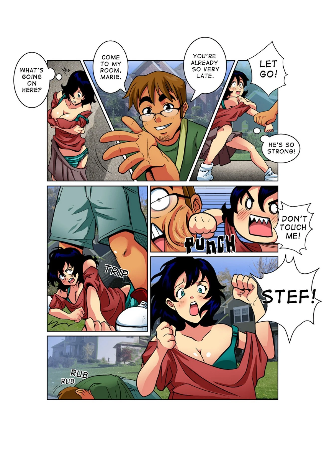 Marie in Wonderland porn comic picture 11