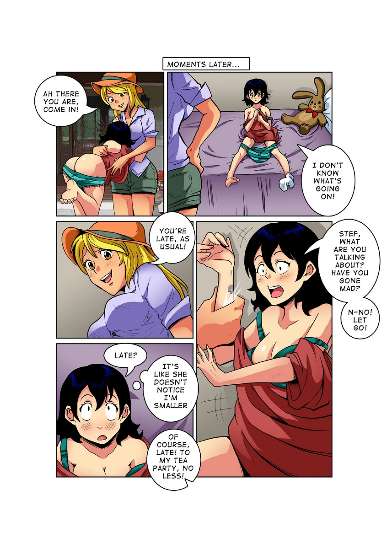 Marie in Wonderland porn comic picture 12