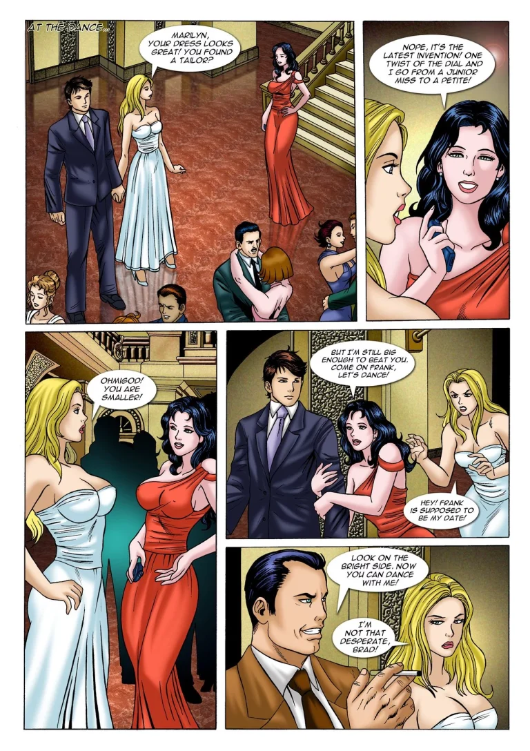 Marilyn's New Dress! porn comic picture 3